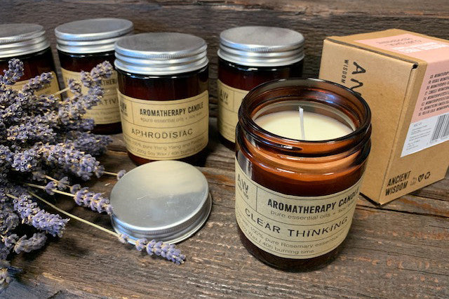 Aromatherapie-Kerze - Kreativität