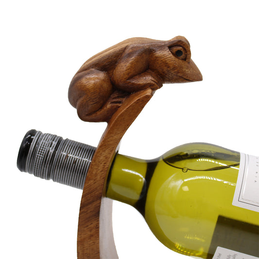 Porte-bouteille de vin - Grenouille