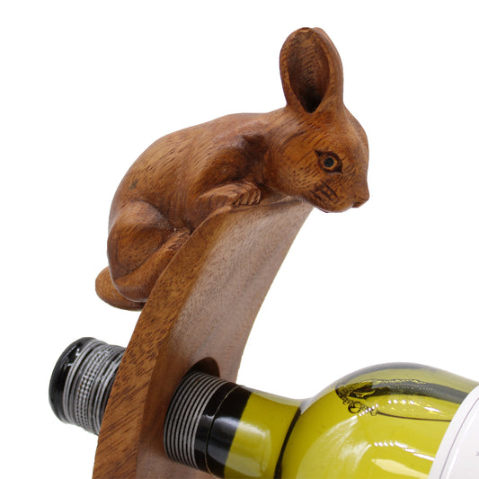 Porte-bouteille de vin - Lapin