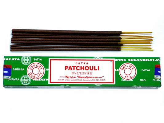 Satya Räucherstäbchen 15 g – Patchouli