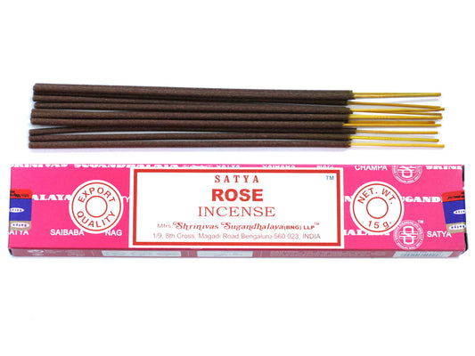 Satya Räucherstäbchen 15 g – Rose