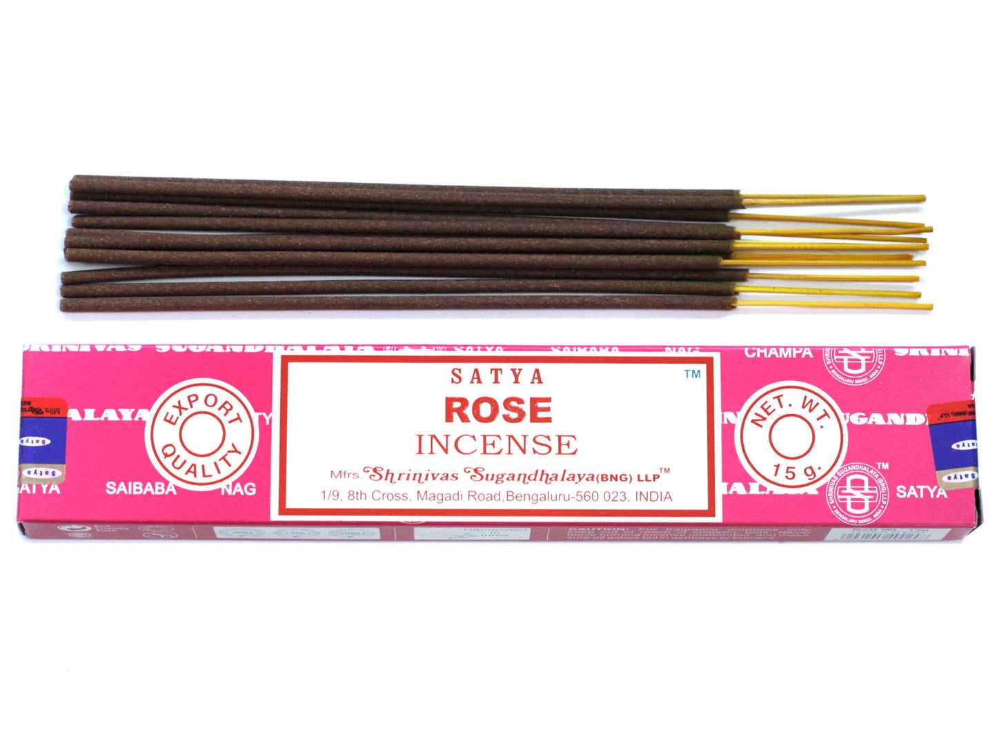 Satya Räucherstäbchen 15 g – Rose