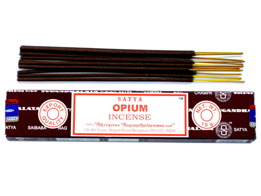 Satya Räucherstäbchen 15 g – Opium