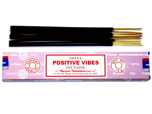Satya Räucherstäbchen 15 g – Positive Vibes