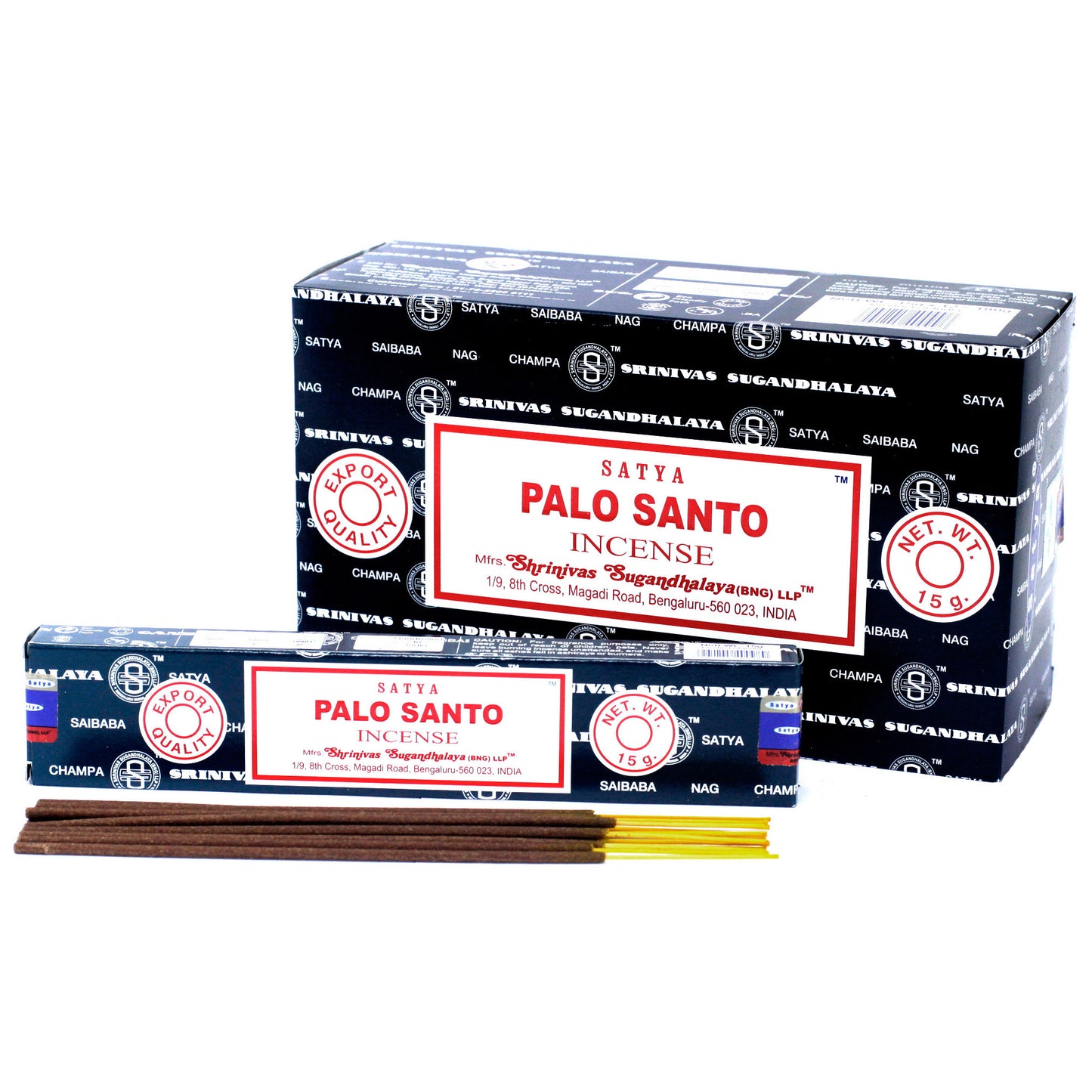 Varillas de Incienso Satya 15gm - Palo Santo