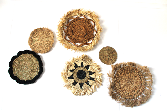 Ensemble de six peintures naturelles - Collection Abu-Abu