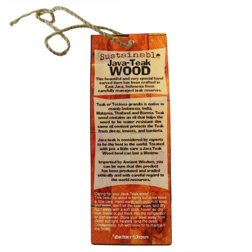 Planche à découper en teck - 30 cm