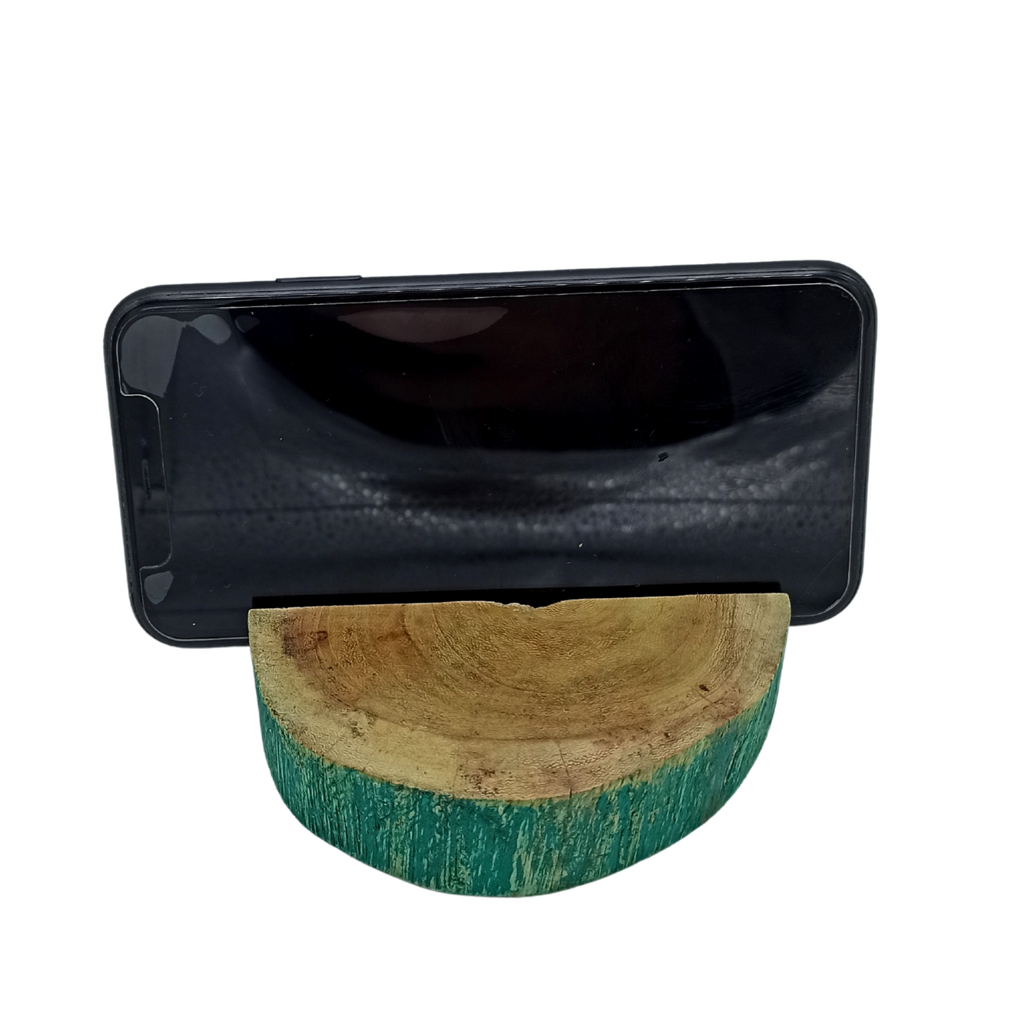 Lrg Gamal Holz-Telefonhalter - Greenwash