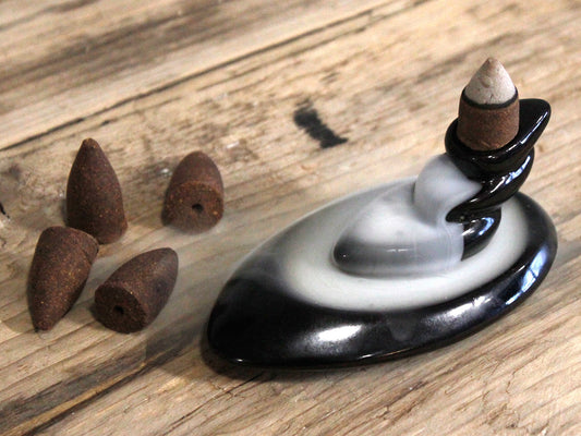 Aromatika Backflow-Räucherkegel – Palo Santo