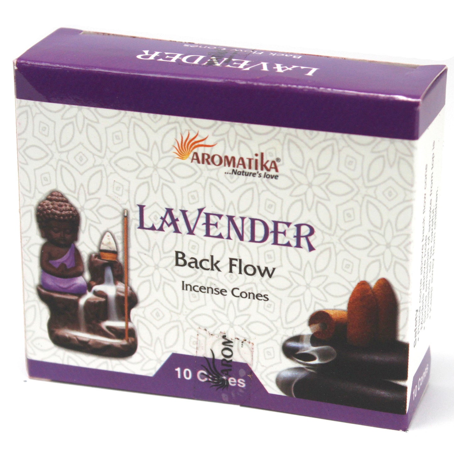 Aromatika Backflow Räucherkegel - Lavendel