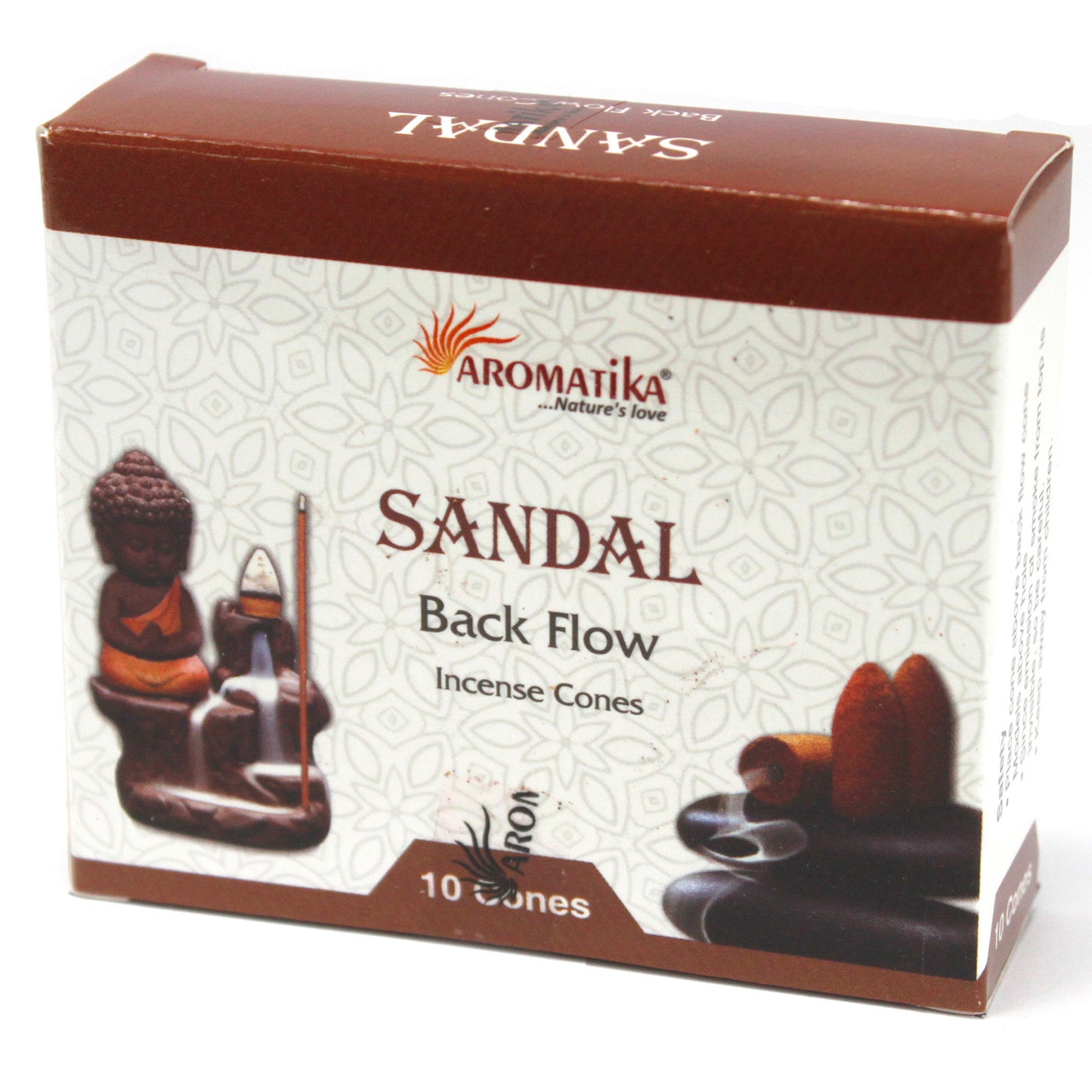 Aromatika Backflow Räucherkegel - Sandelholz