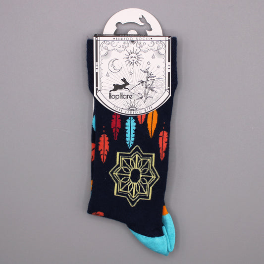 Chaussettes en bambou Hop Hare (P/M) - Attrape-rêves