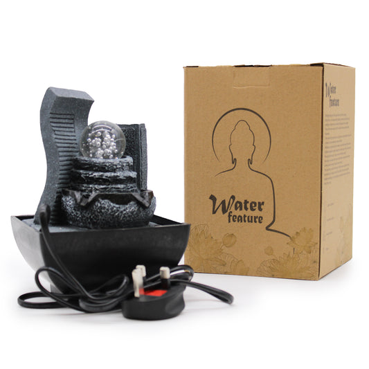 Tischbrunnen – 18 cm – Kaskadenförmige Felsformation