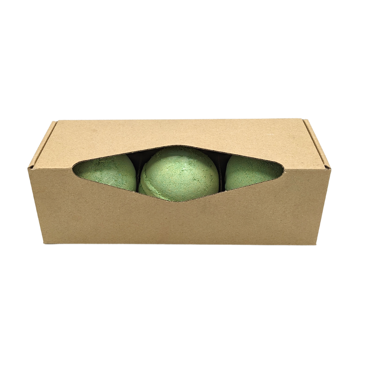 3 bombes de bain à la menthe poivrée et à l'arbre à thé