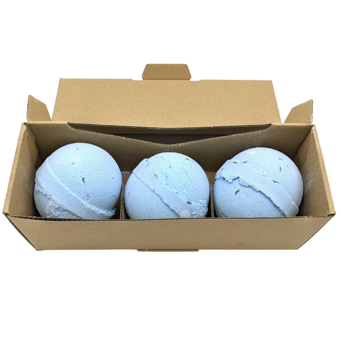 3 x Badebombe mit Lavendelsamen