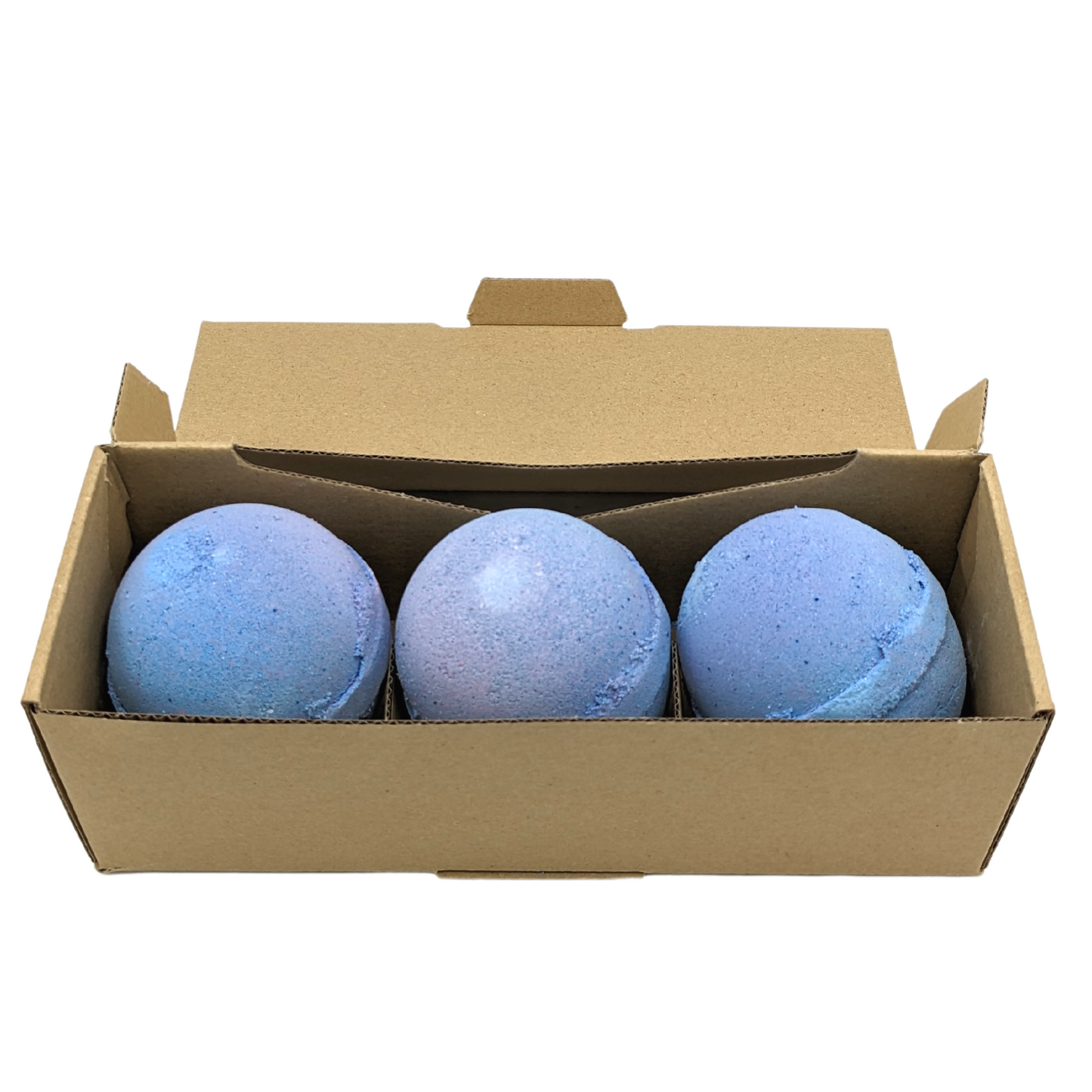 3 bombes de bain à la framboise du Texas