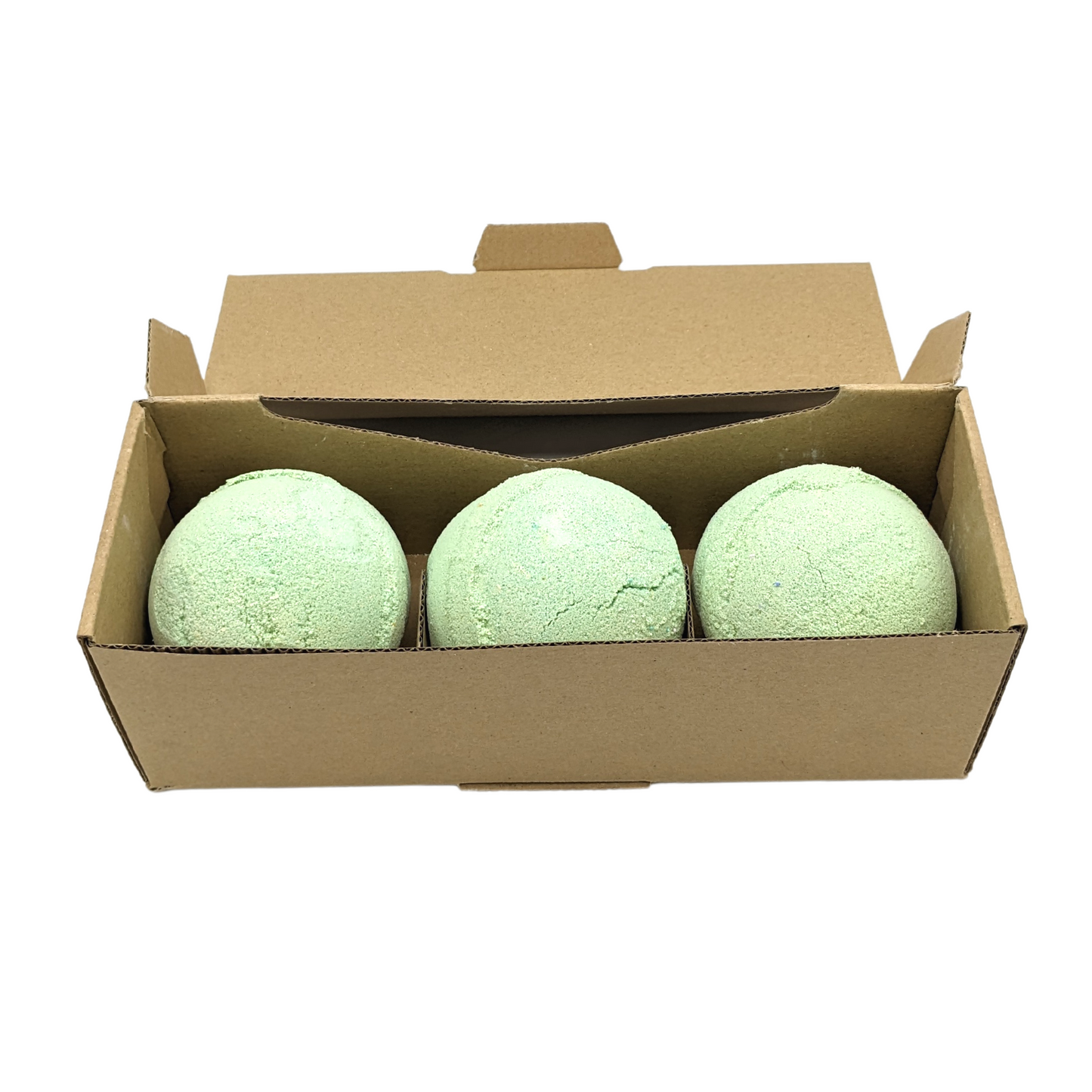 3 bombes de bain au citron et à l'eucalyptus