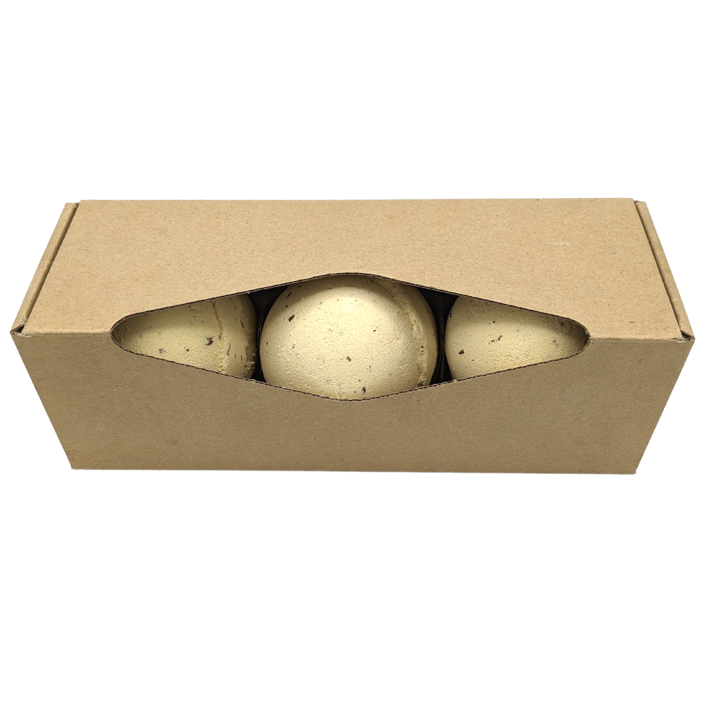 3 x Bananenkuchen-Badebombe - Gelb