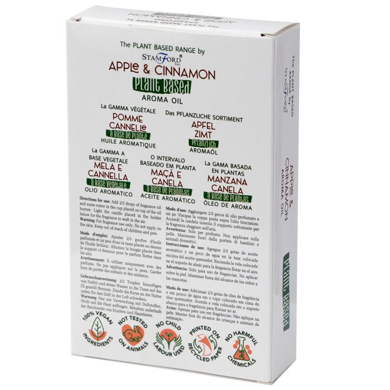 Pflanzliche Aromaöle - Zimt und Apfel