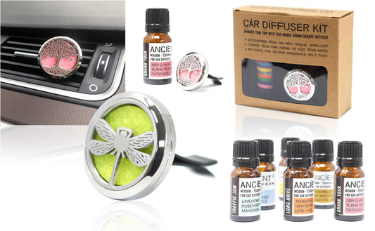 Huile essentielle pour diffuseur de voiture 10 ml - Long voyage