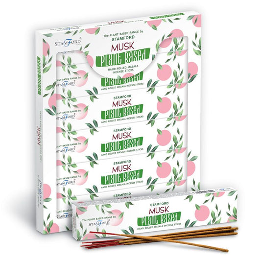 3 boîtes d'encens Herbal Masala - Musc