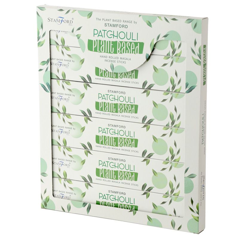 3 boîtes d'encens Herbal Masala - Patchouli