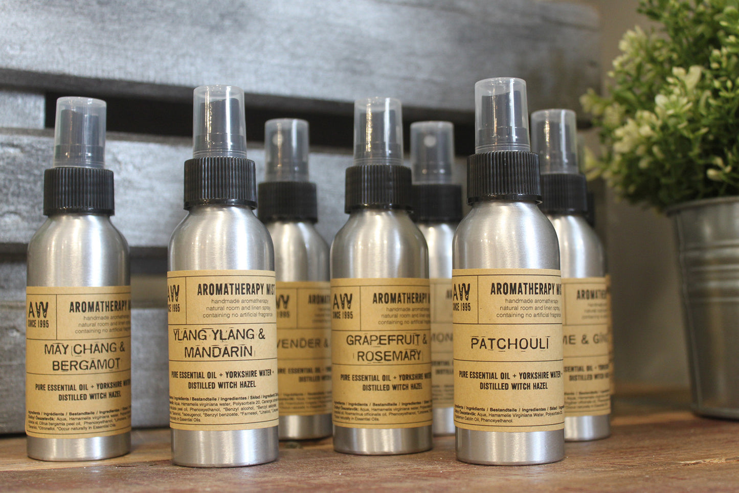 Ätherisches Ölspray - Thymian & Minze - 100 ml