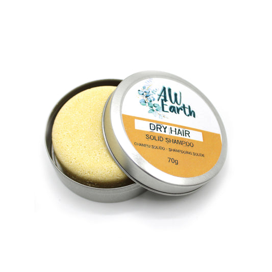 70 g festes Artisan-Shampoo in der Dose – trockenes Haar