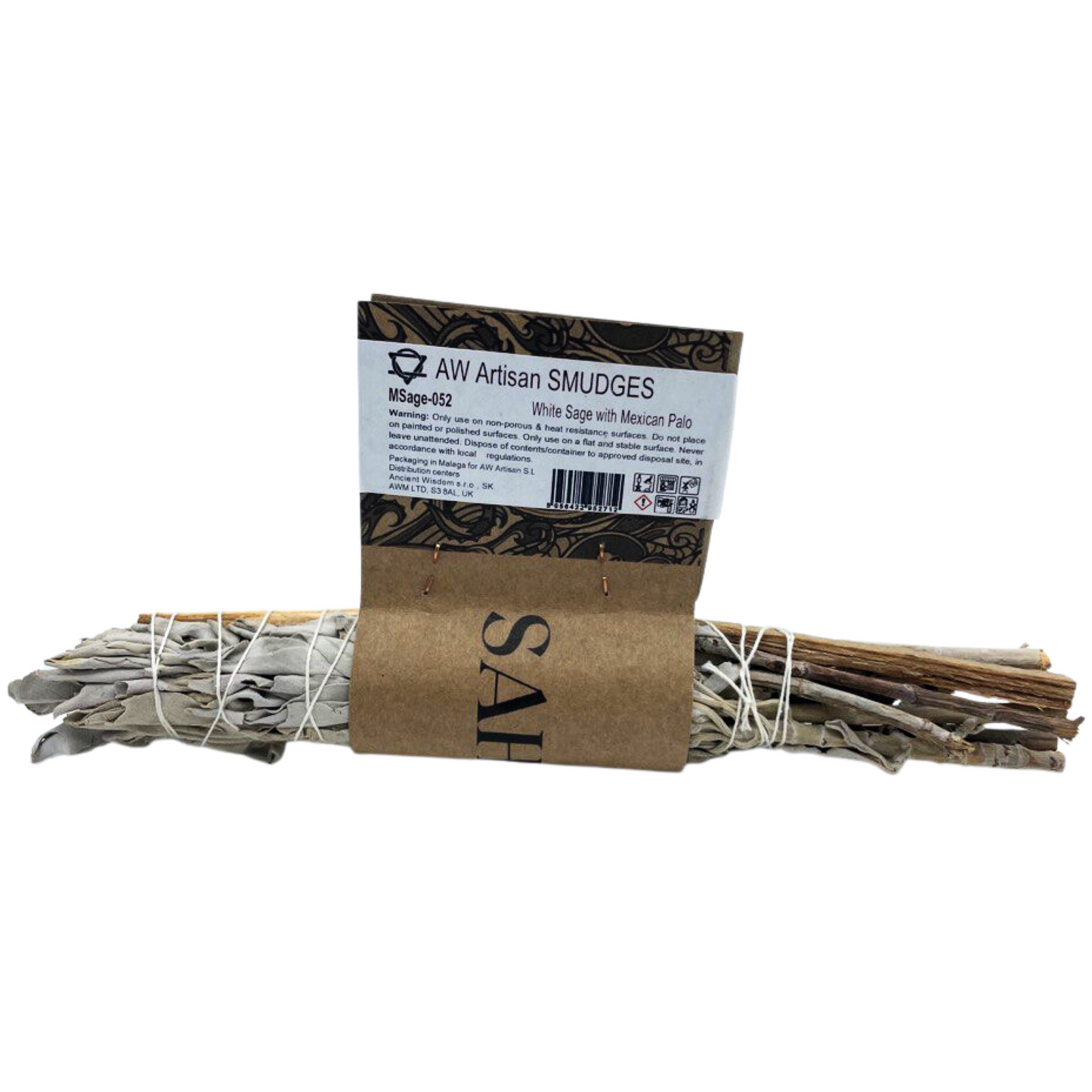 Atado de Hierba - Salvia Blanca con Palo Mexicano