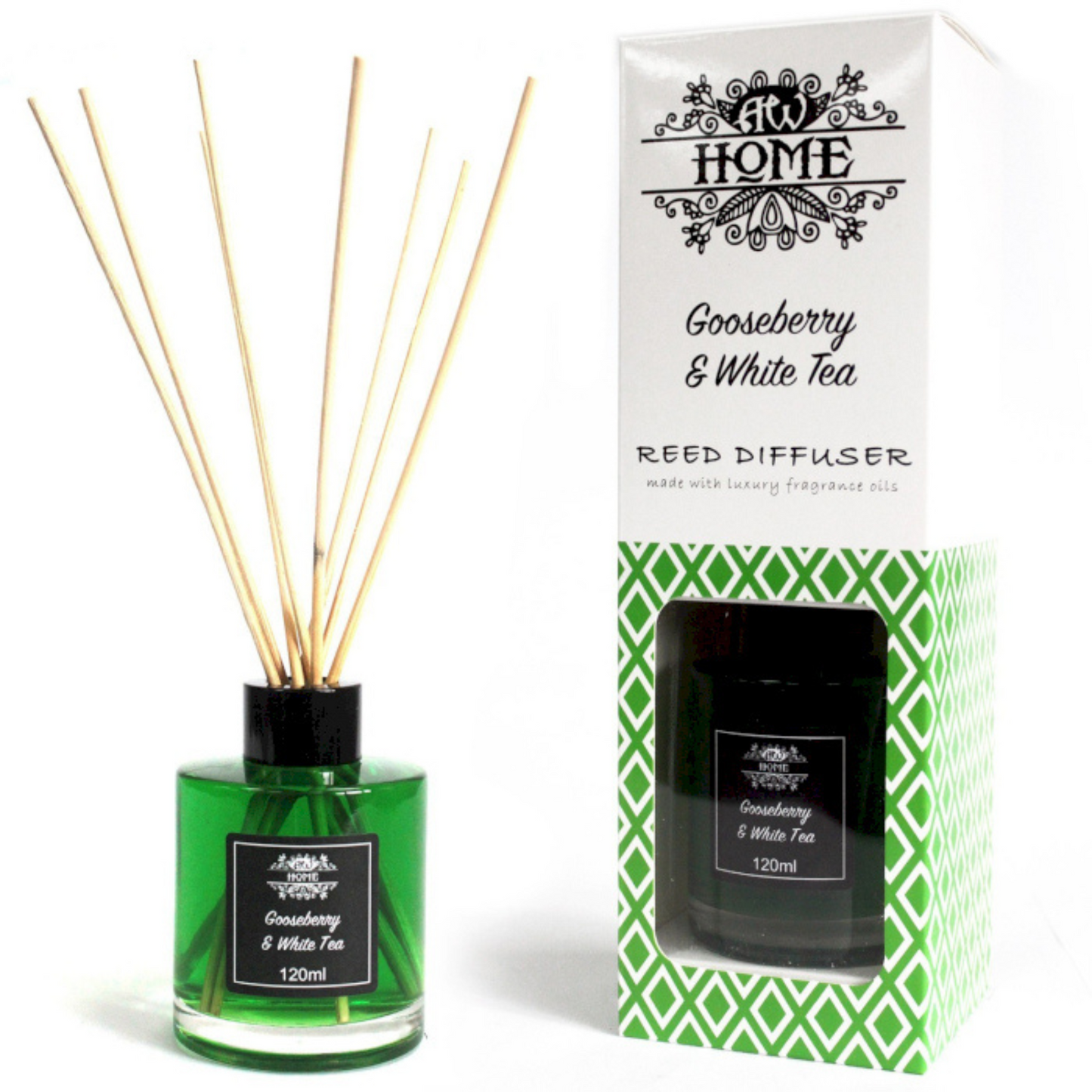 Aromadiffusor 120 ml – Schwarze Johannisbeere und weißer Tee