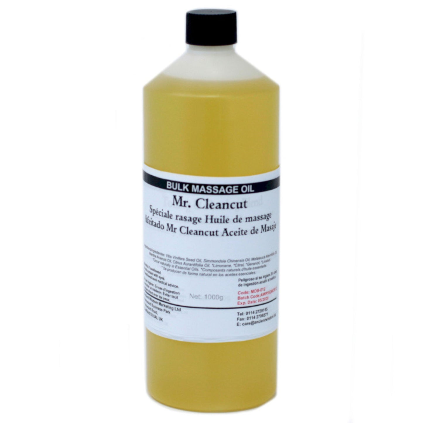 Massageöl 1kg - Mr Cleancut