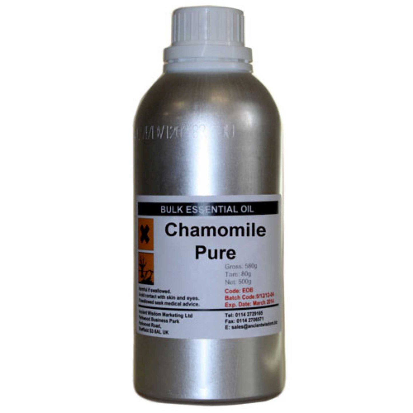 Huile essentielle de camomille pure 500 ml