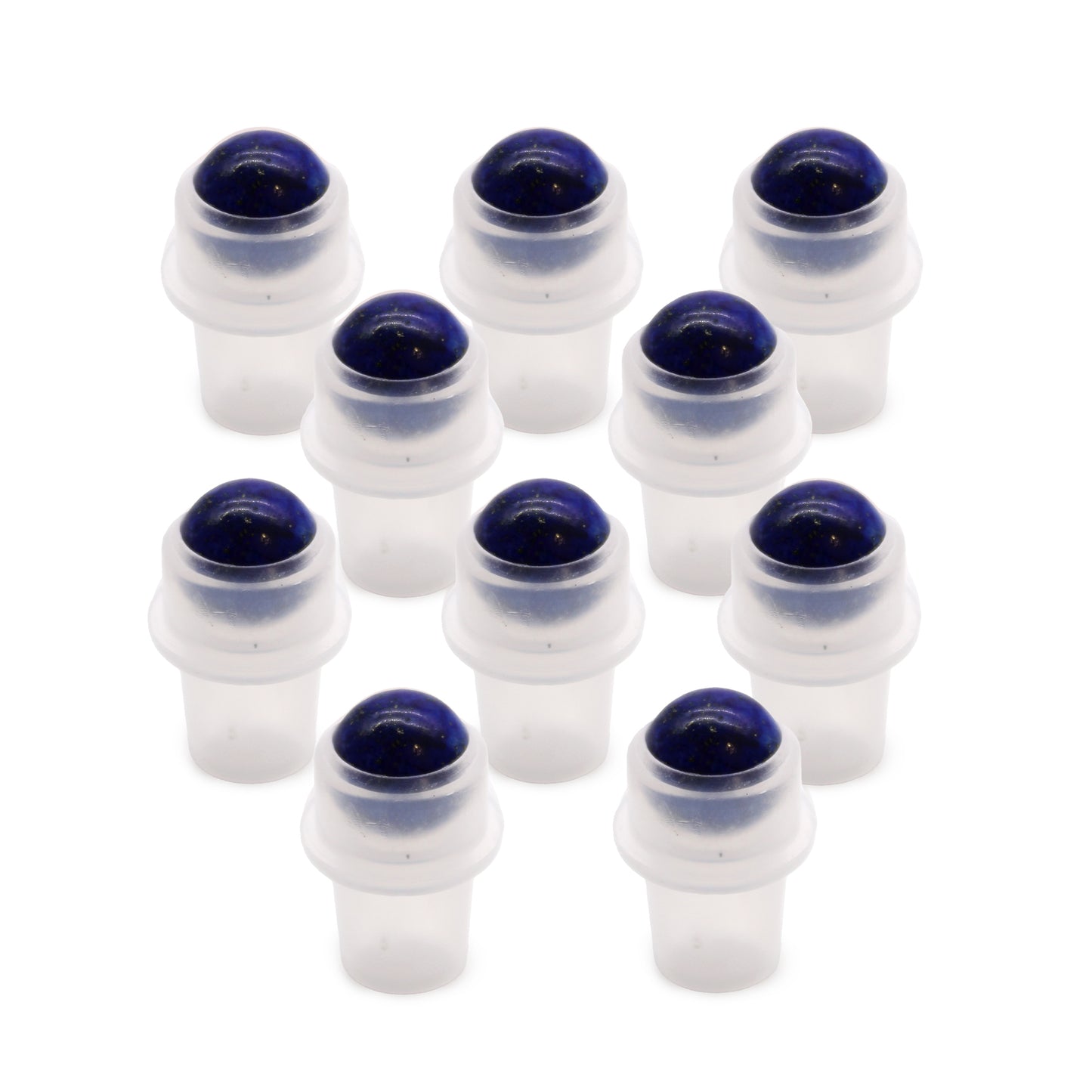 Embout roller en pierre précieuse pour flacon de 5 ml - Sodalite
