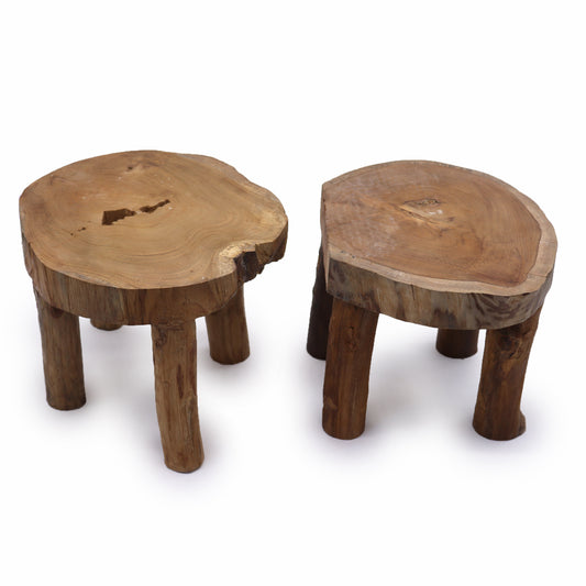 2 x Teak-Pad-Bildschirm oben – 27 x 20 cm