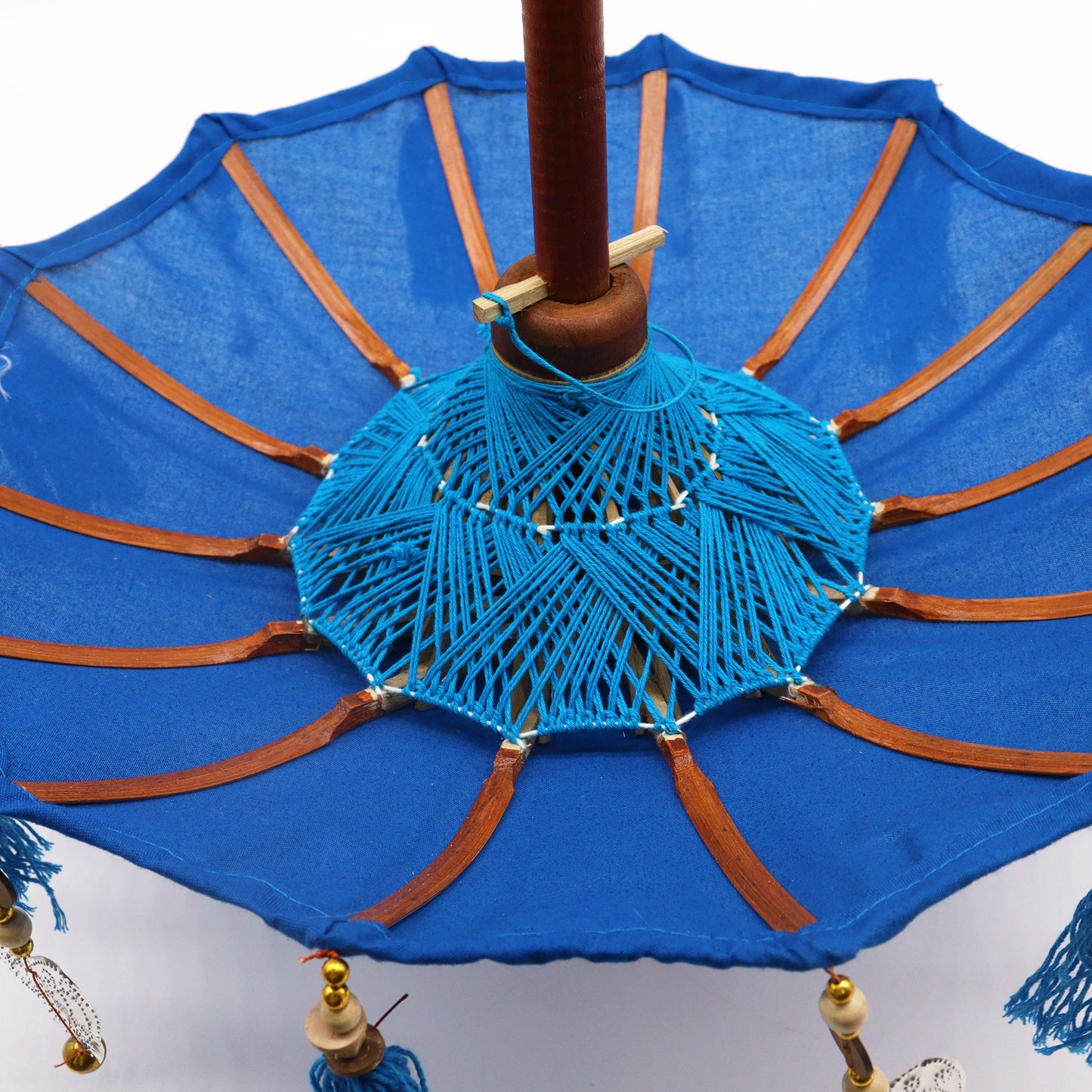 Parasol Bali Home Decor - Coton - Turquoise - 40 cm