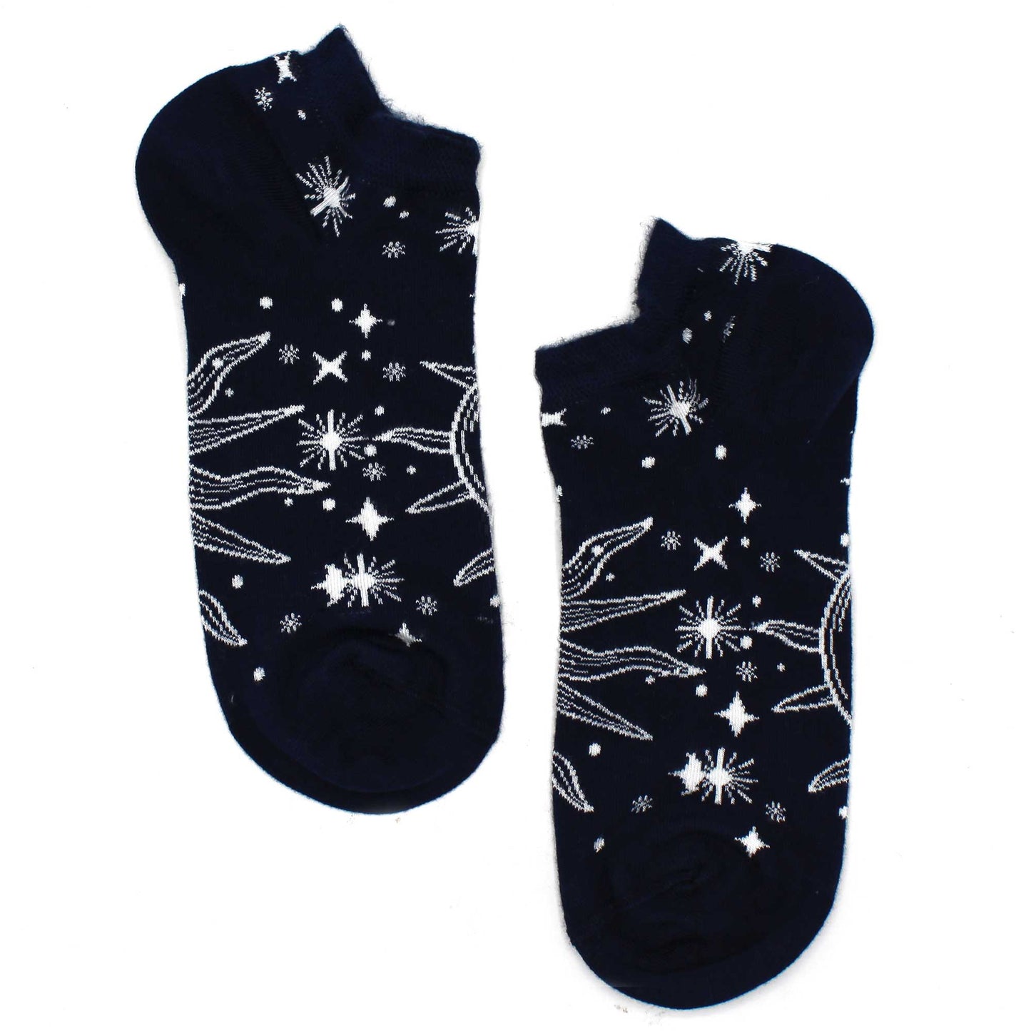 Hop Hare Bambus Niedrige Socken S/M (36-40) - Sonne & Mond