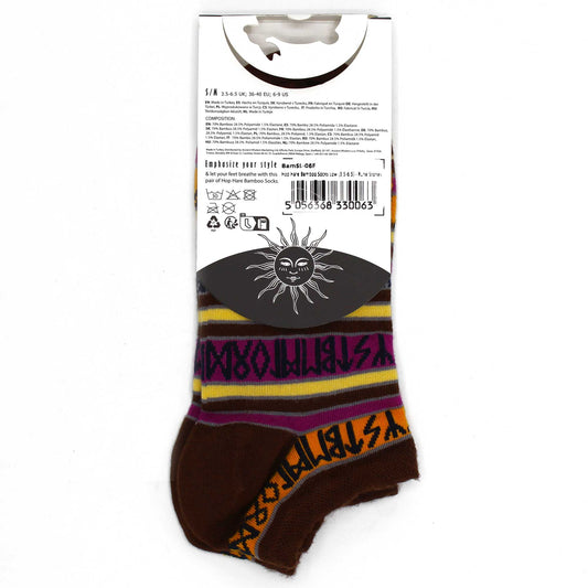 Chaussettes basses Hop Hare en bambou P/M (36-40) - Pierres runiques