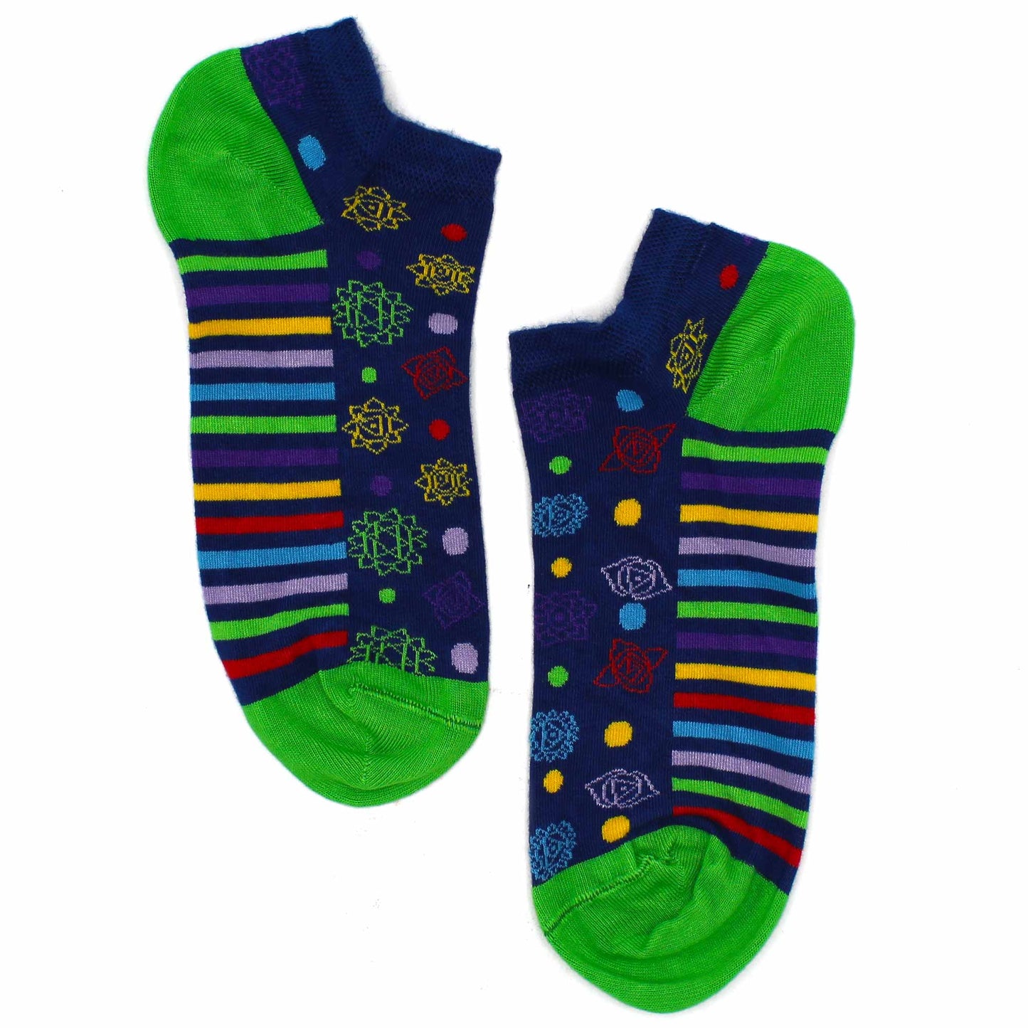 Hop Hare Bambus Niedrige Socken S/M (36-40) - 7 Chakras