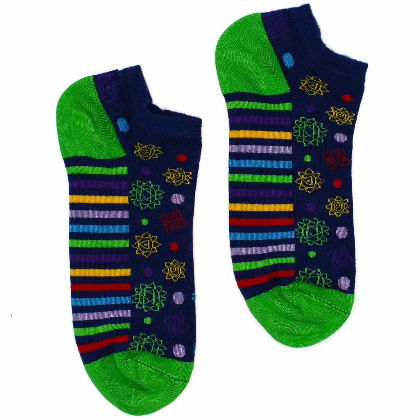 Chaussettes basses en bambou Hop Hare M/L (41-46) - 7 Chakra