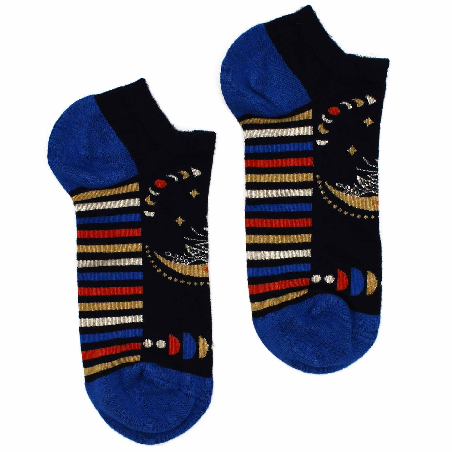 Hop Hare Bambus Niedrige Socken S/M (36-40) - Mondphasen
