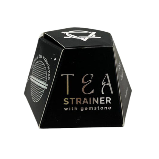 Passoire à thé en cristal brut – Quartz de roche