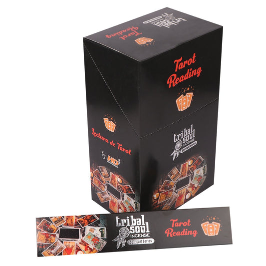 Bâtonnets d'encens spirituels et support en céramique Tribal Soul - Lecture de tarot