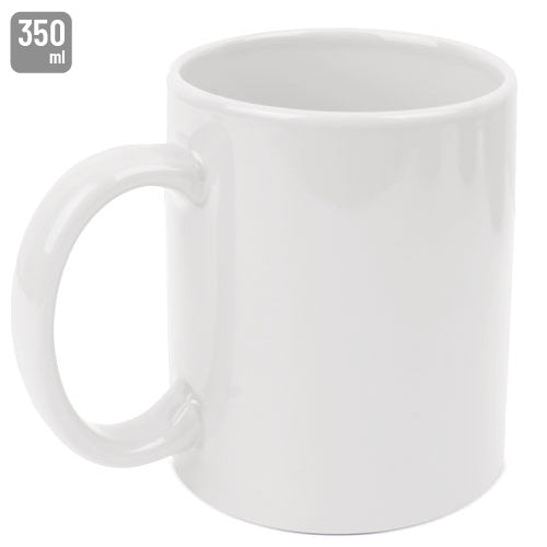Tasse en céramique blanche