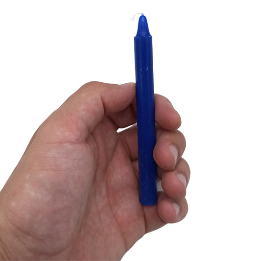 Bougies magiques Manifest (lot de 12) - Bleu foncé - Chakra du troisième œil