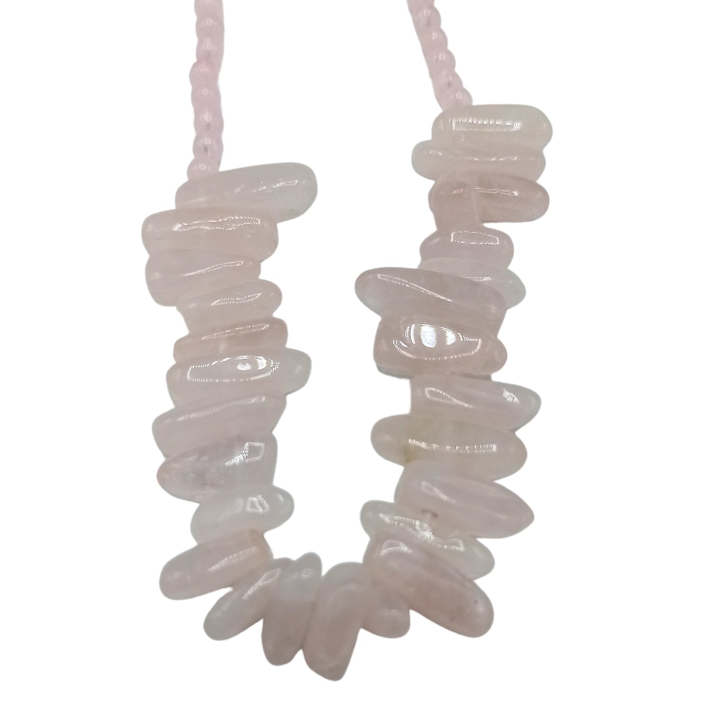 Longstone Edelsteinkette - Rosenquarz