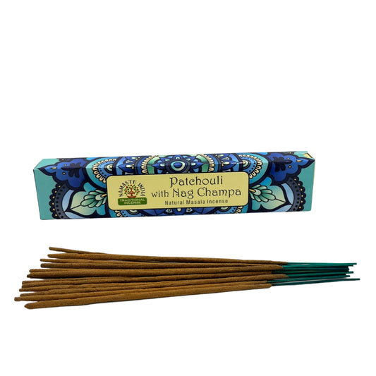 Encens Namaste Mandala Masala - Patchouli et Nag Champa