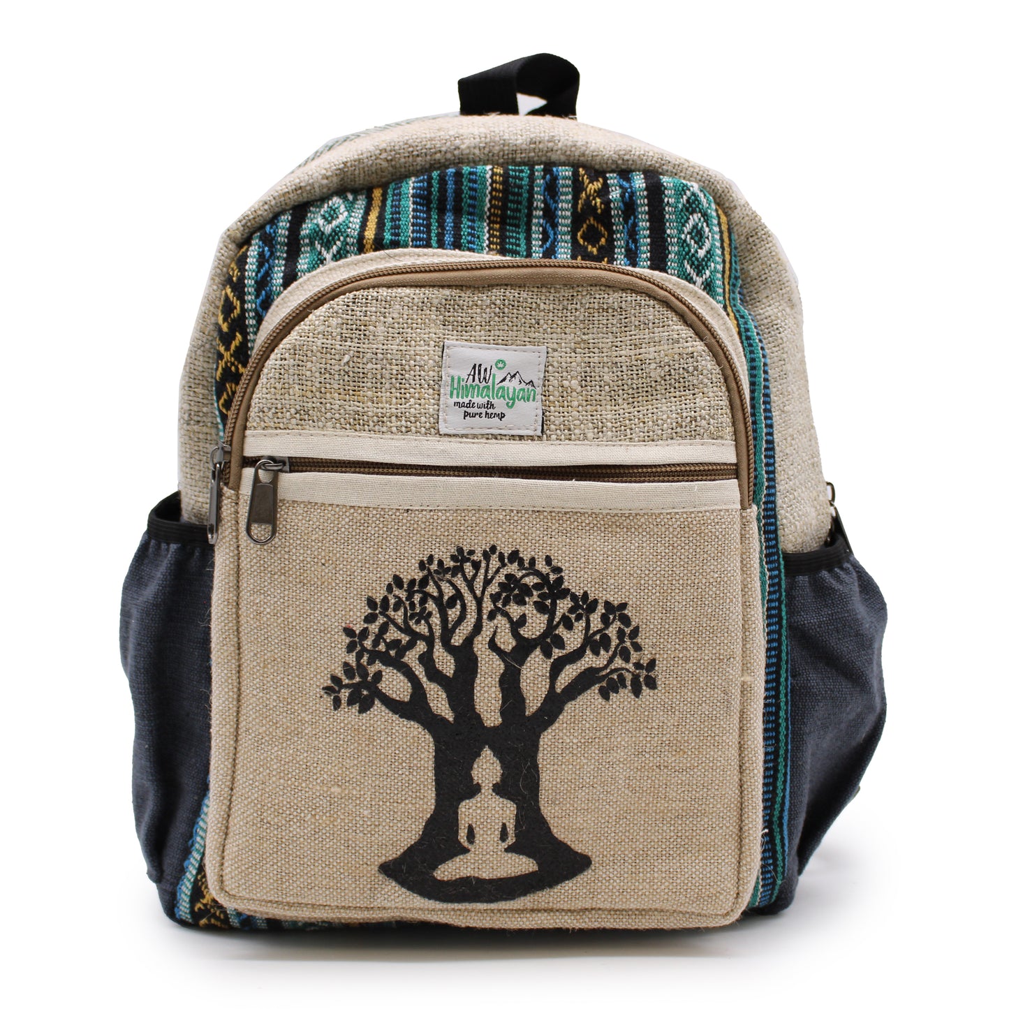 Kleiner Hanfrucksack - Bohdi Tree Design