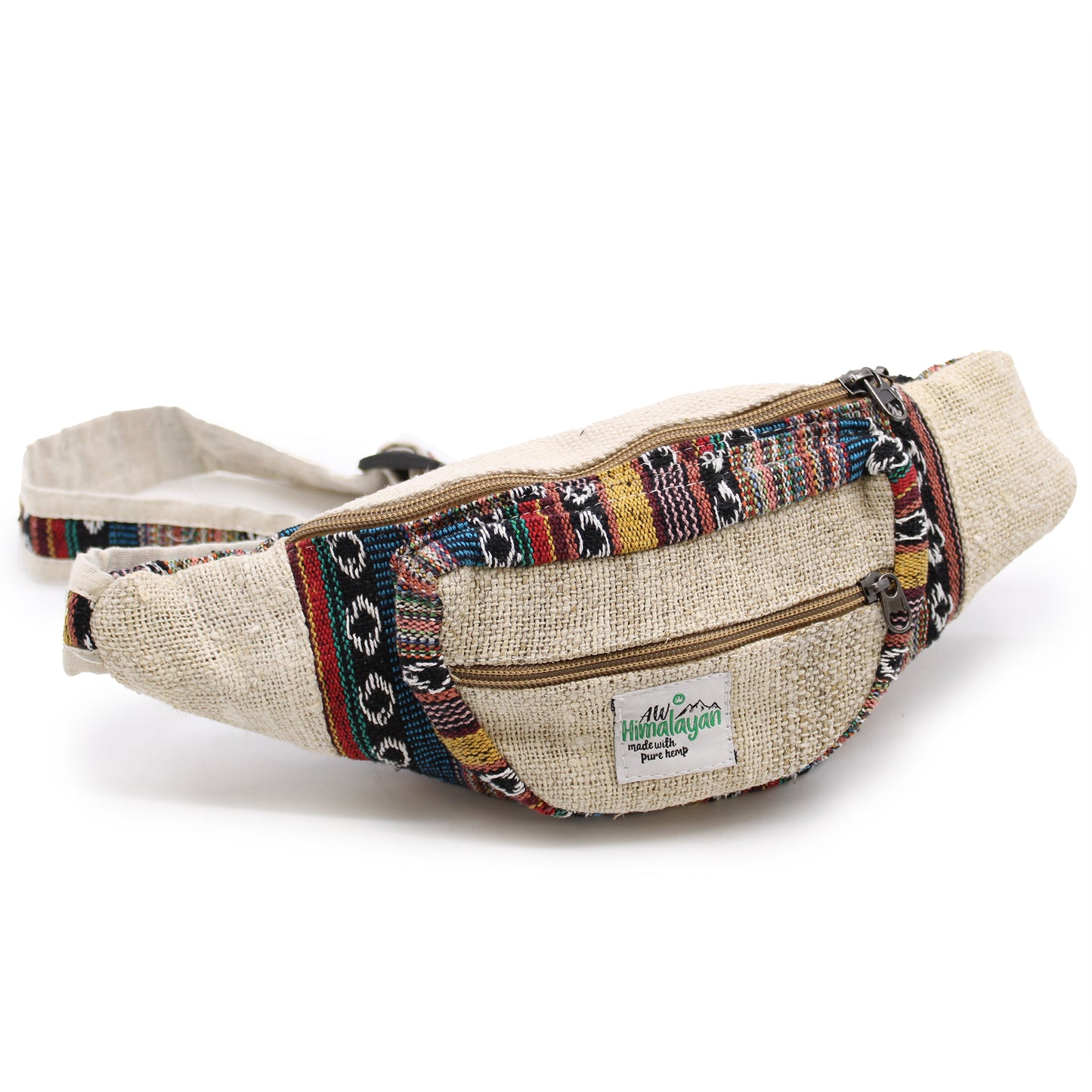 Gürteltasche - Hanf und Baumwolle