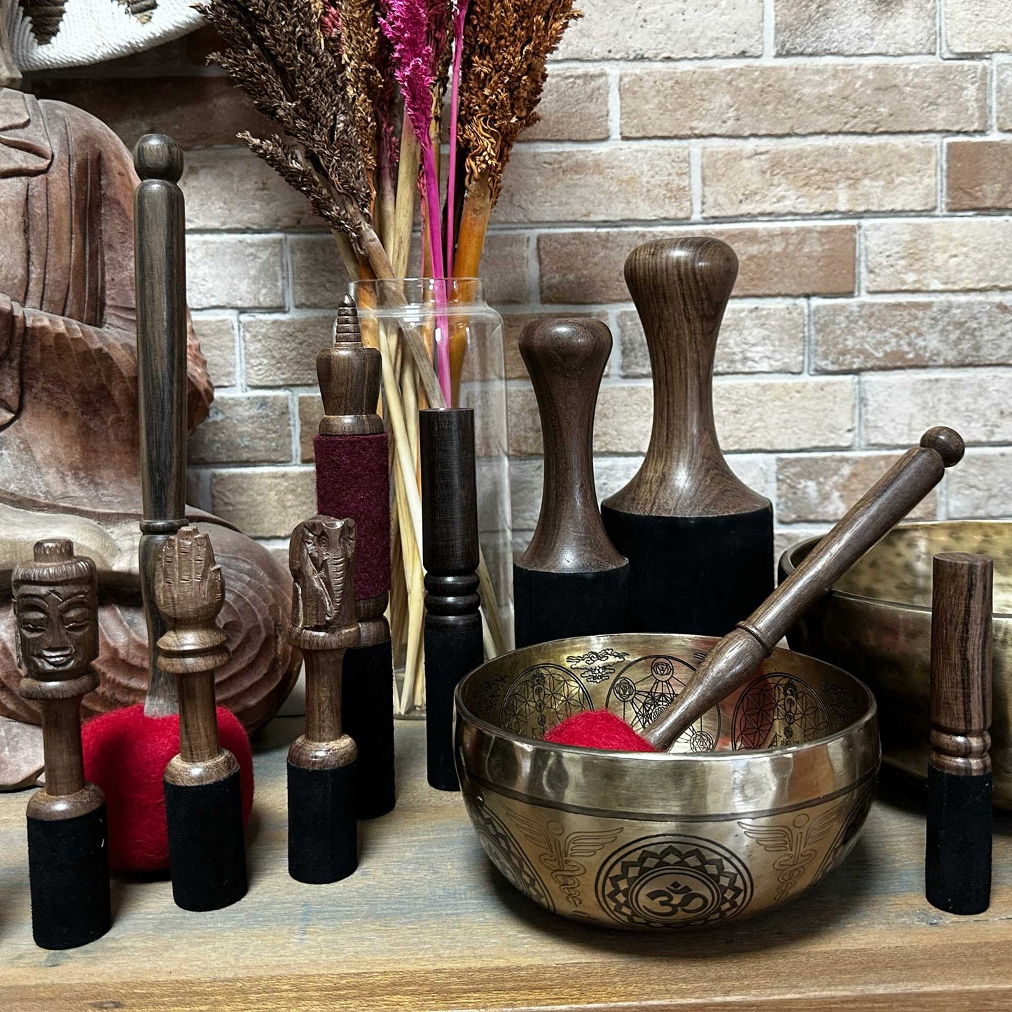 Großer Königsstab aus Holz – 27 x 6 cm