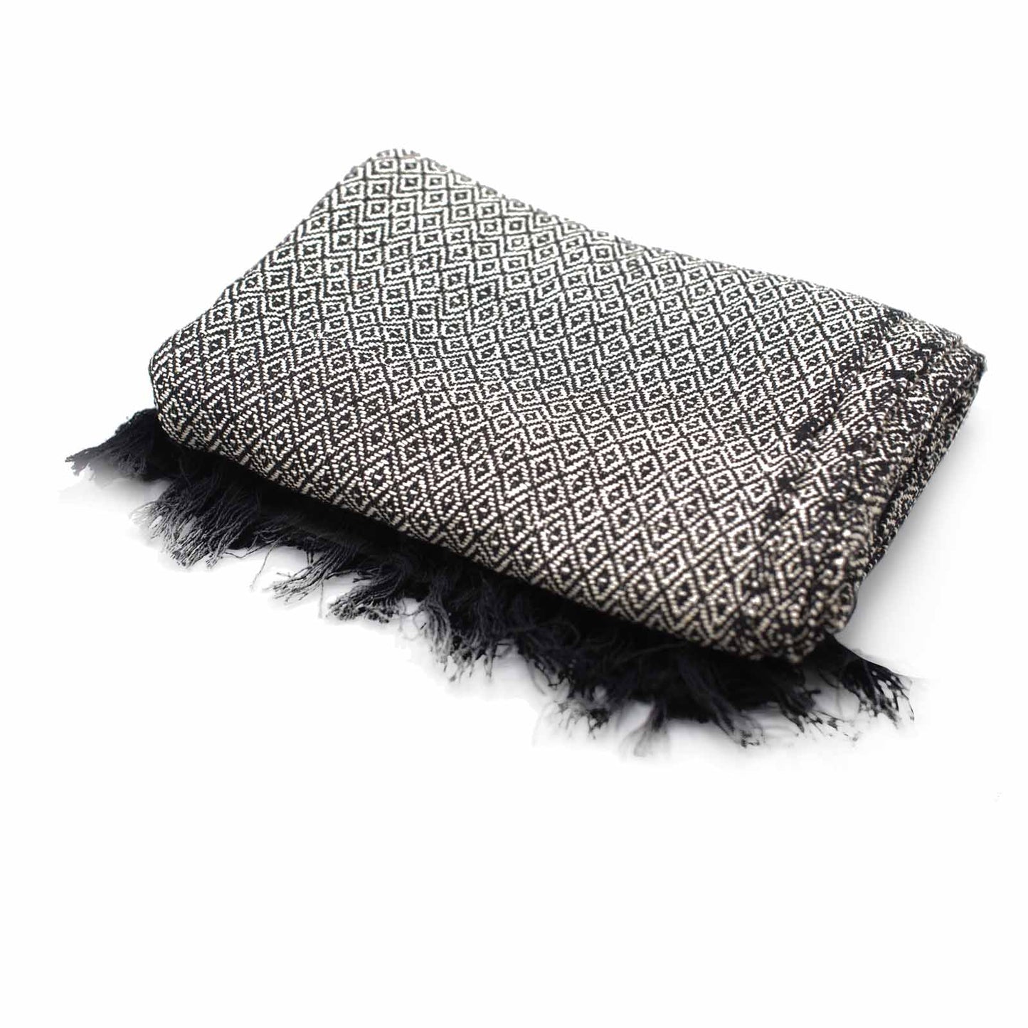 Couvertures Boho Comfort - 125x150cm - Anthracite